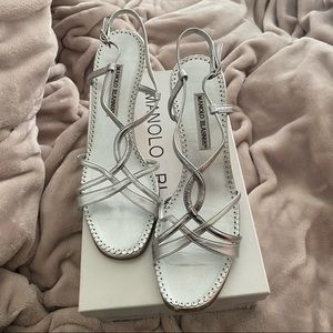 Manolo Blahnik Strappy Sandals